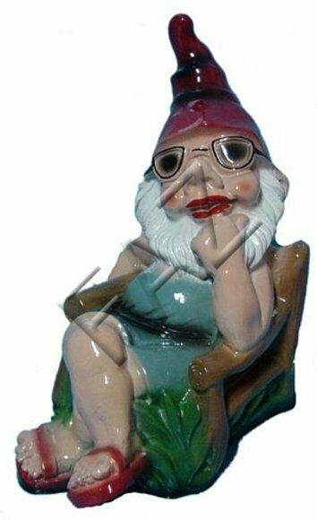 Design Zwerg Figur Garden Statue Skulptur Figuren Skulpturen Dekoration