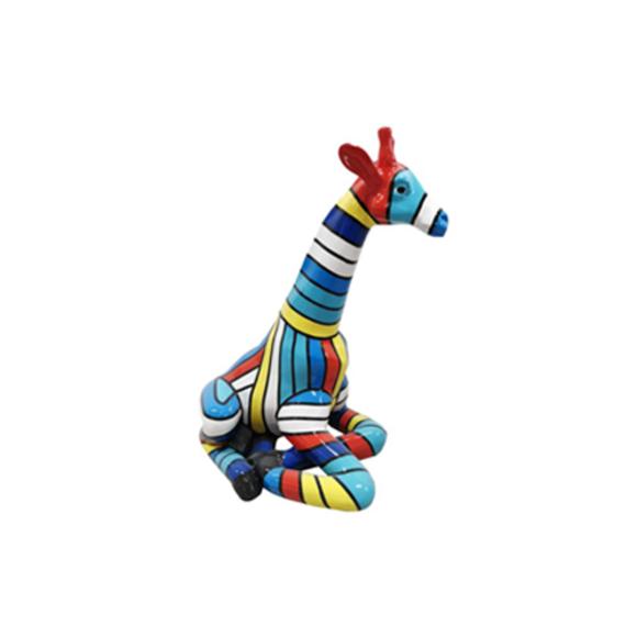 Design Dekoration Giraffe Garten Skulptur Statuen 80cm Deko Neu Figur