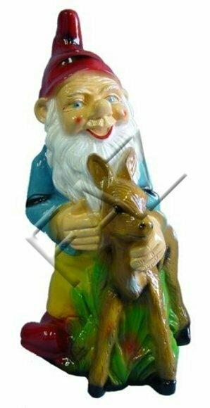 Zwerg Figur Garten Statue Skulptur Figuren Skulpturen Dekoration Neu Deko