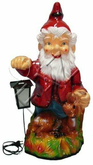 Zwerg Figur Garten Statue Skulptur Figuren Skulpturen Dekoration 72 cm