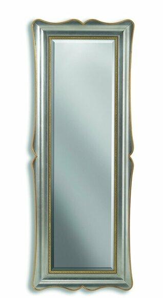 Klassischer Wandspiegel Holzrahmen Spiegel Möbel Neu 95x185 Glas Design Rahmen