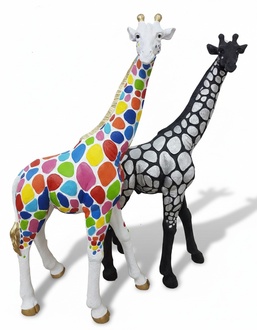 Abstrakte Deko Figur Statue Skulptur 77cm Figuren Statuen Skulpturen