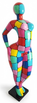 Abstrakte Deko Figur Statue Skulptur 130cm Figuren Statuen Skulpturen