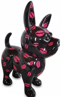 Abstrakte Design Dekoration Statue Figur Skulptur Figuren Statuen Hund