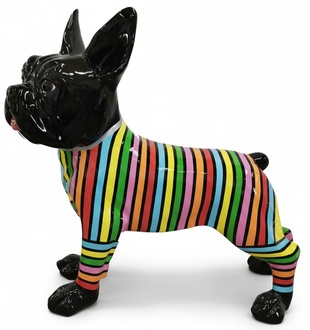 Abstrakte Figur Statue Design Skulptur Dekoration 178 cm Hund Außen