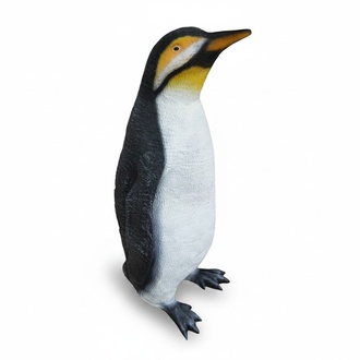abstrakte Skulptur Pinguin Dekoration Figur Kunststoff Statuen Deko Statue