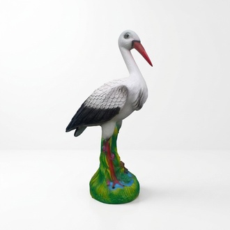 Abstrakter Storch Vogel Garten Dekoration Statue Skulpturen Figuren