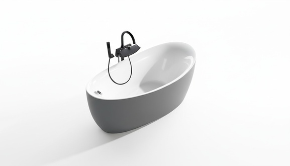 Acryl Badewanne Wanne Standbadewanne Freistehende Modern