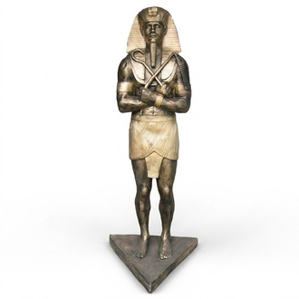 Ägypten Skulptur Ramses II Kunststoff Statue Figuren Statuen Antik Stil