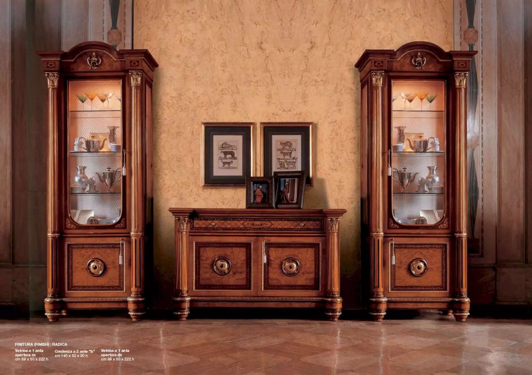 RTV Kommode TV Ständer Sideboard Lowboard Holz Wohnzimmer Möbel Braun