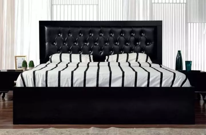 Großes Chesterfield Modernes Bett Bettgestell Betten Designer Möbel
