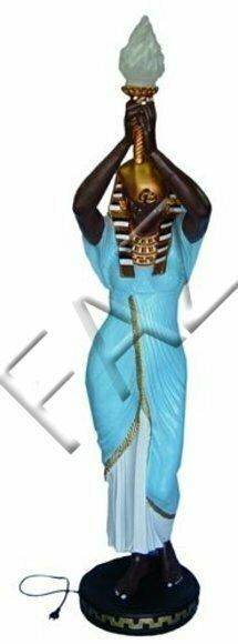 Design Ägyptische Figur Statue Skulptur Figuren Skulpturen Dekoration
