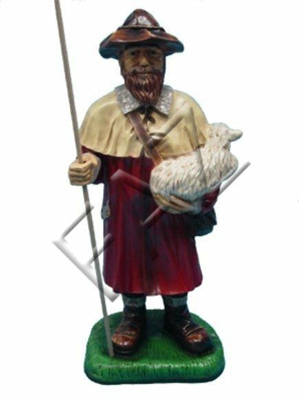 Design Schafhirt Figur Garten Statue Skulptur Figuren Skulpturen Deko Neu