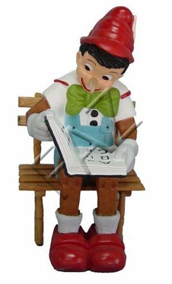 Design Pinocchio Figur Statue Skulptur Figuren Skulpturen Dekoration Deko