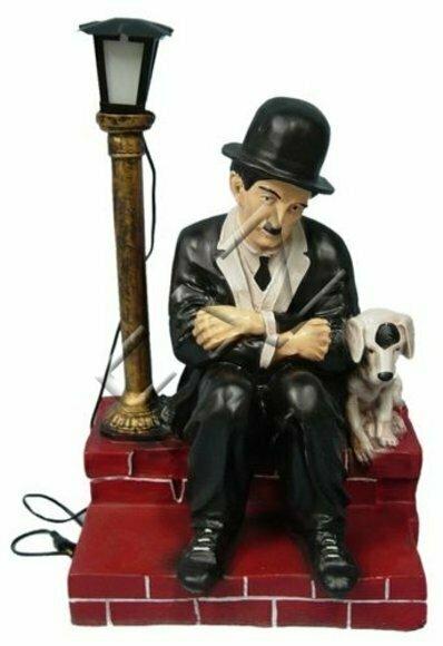Design Laurel Hardy Figur Statue Skulptur Figuren Skulpturen Deko Statuen