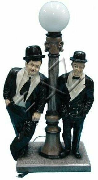 Design Leuchte Lampe Figur mit Lampe Statue Skulptur Figuren Skulpturen