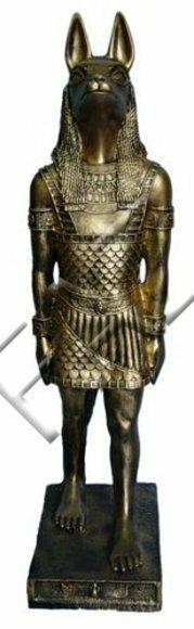 Design Ägyptische Figur Statue Skulptur Figuren Skulpturen Dekoration