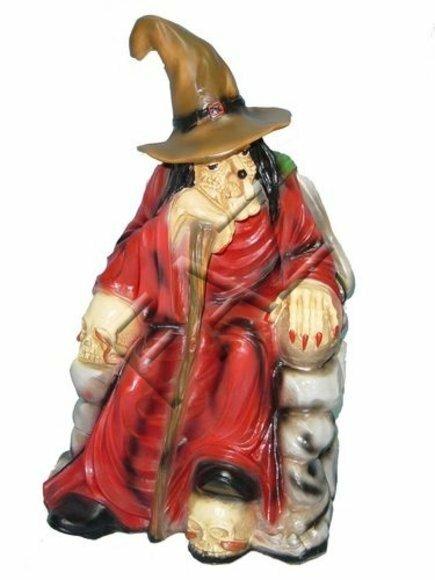 Design Hexe Figur Statue Skulptur Figuren Skulpturen Deko Statuen Dekoration