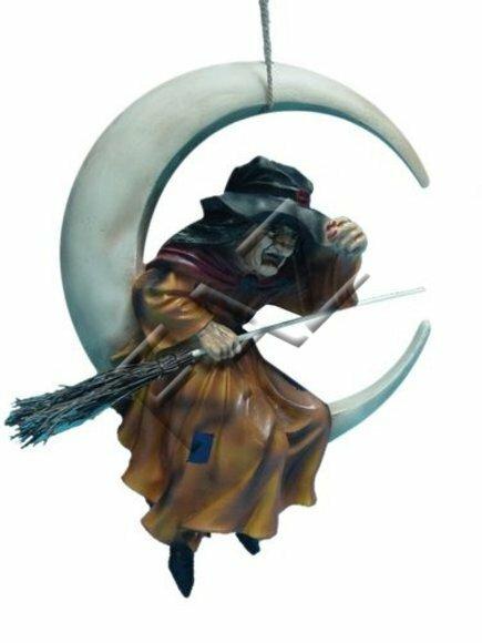 Design Hexe Mond Figur Statue Skulptur Figuren Skulpturen Deko Statuen