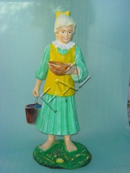 Design Mädchen Figur Statue Skulptur Figuren Skulpturen Dekoration Deko