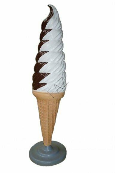 Dekoration Laden Aufsteller Eis Diele Handel Dekoration 210cm XXL