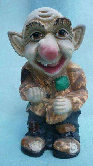 Troll Figur Statue Skulptur Figuren Skulpturen Dekoration Deko Statuen