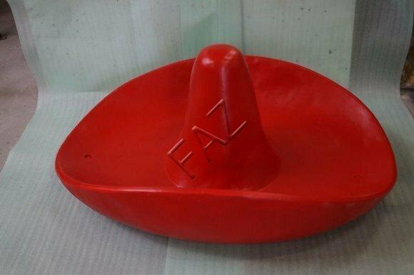 Design Sombrero Figur Statue Skulptur Figuren Skulpturen Dekoration Deko