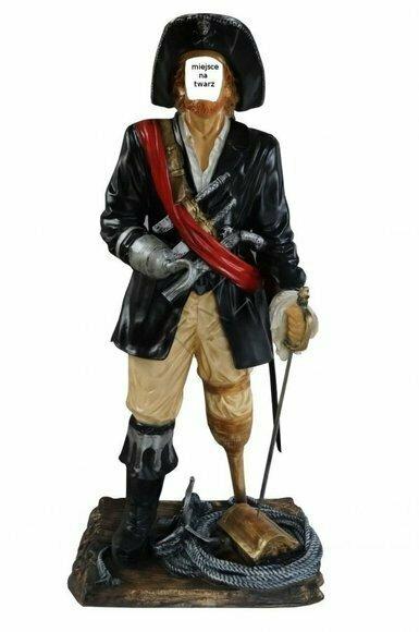 Design Pirat Figur Garten Statue Skulptur Figuren Skulpturen Dekoration