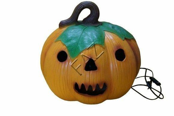 Design Helloween Kürbis Figur Statue Skulptur Figuren Skulpturen Dekoration