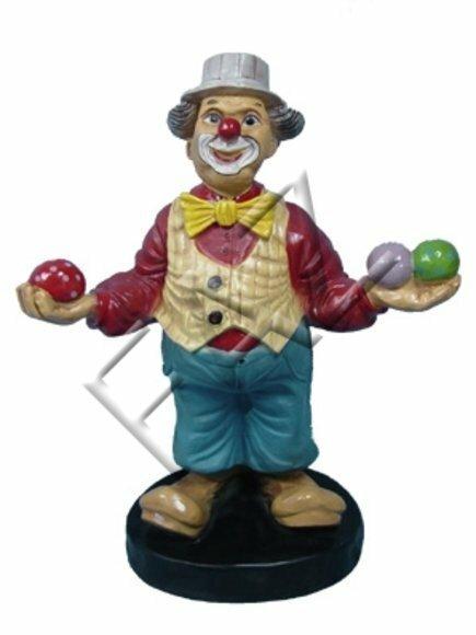 Design Clown Figur Statue Skulptur Figuren Skulpturen Dekoration Deko