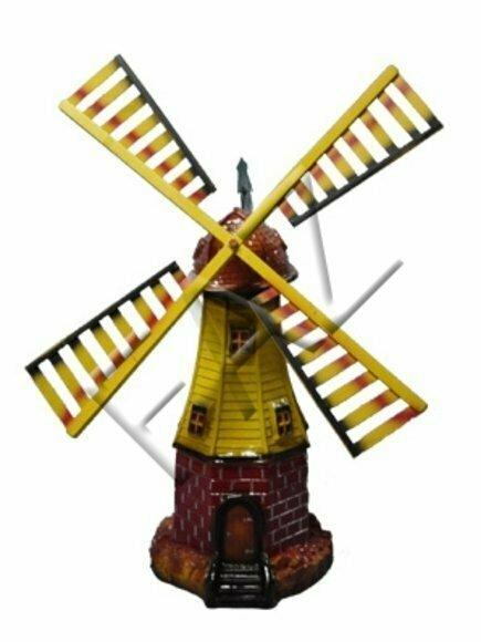 Design Mühle Figur Statue Skulptur Figuren Skulpturen Dekoration Deko Neu 2