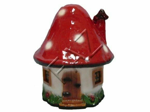 Design Hütte Figur Statue Skulptur Figuren Skulpturen Dekoration Deko