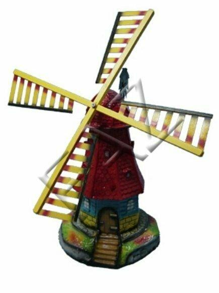 Design Mühle Figur Statue Skulptur Figuren Skulpturen Dekoration Deko Neu