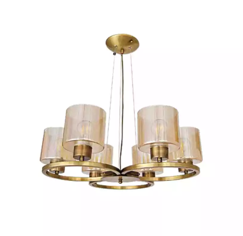 Kronleuchter Modern Wohnzimmer Deckenleuchte Luxus Neu Luster Glass