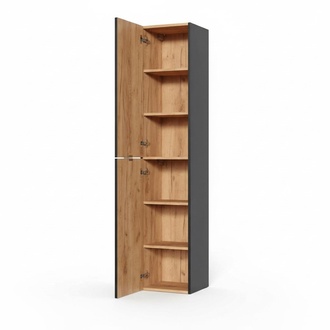 Badschrank Badezimmer Hochschrank Regal Badmöbel Regale Bad