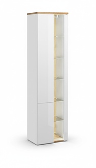 Badschrank Badezimmer Hochschrank Regal Badmöbel Regale Bad Spiegel