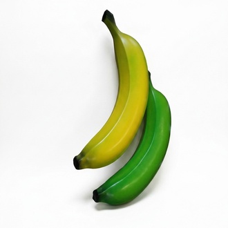 Banane Aussteller Gewerbe Ladenausstattung Figur Statue Garten Deko