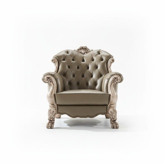 Barock Sessel Einsitzer Polster Sofa Couch Fernseh Couchen Design Wohnzimmer Neu