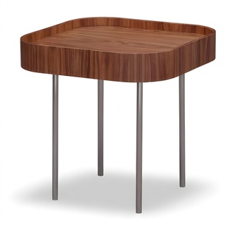 Beistelltisch aus Holz in Braun modern elegant