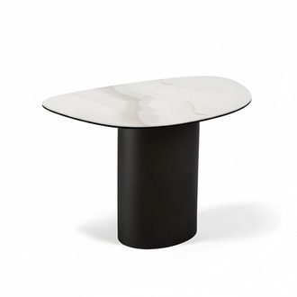 Beistelltisch Designer Moderner Couchtisch Metall Wohnzimmer Tisch Oval