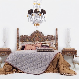 Bett Chesterfield Möbel Betten Italienische Einrichtung Doppelbett Luxus Italien