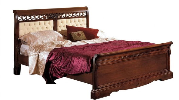 Bett Doppelbett Holzbett Möbel Massivholz Schlafzimmer Designbett Holz Betten