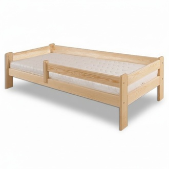 Bett Jugendbett Kiefer Kinderbett Vollholz Holzbett 90x200 mit Bettgestell Holz