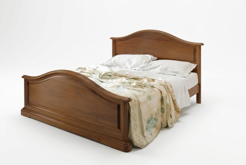 Bett Möbel für Schlafzimmer Doppelbett Holzbett Designbett Vaccari cav giovanni