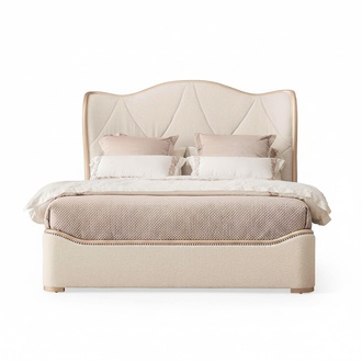 Bett Polster Design Luxus Doppel Hotel Betten Schlaf Zimmer Holz Neu