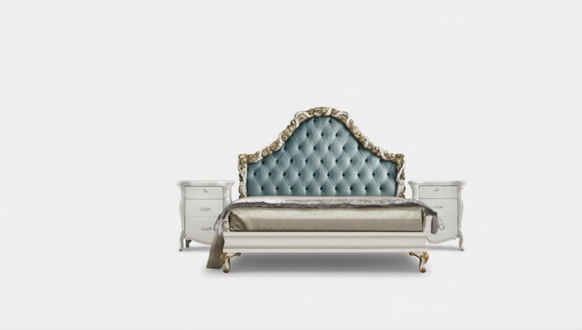 Bett Polster Design Luxus Doppel Hotel Betten Schlaf Zimmer Italienische