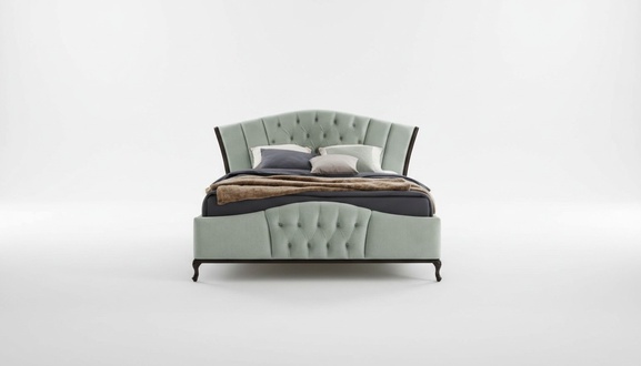Bett Stilvoller 2x Nachttische Klassisches Luxuriöses Schlafzimmer Set 3tlg