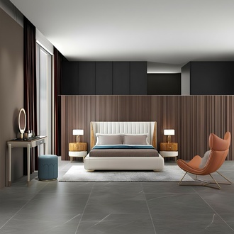Bett Textil 2x Nachttisch 3 tlg. Schlafzimmer Möbel Modern Set Luxus Betten