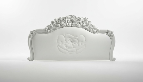 Bett Weiß Schlafzimmer Betten Holz Luxus Möbel Design Klassische Hotel Doppel