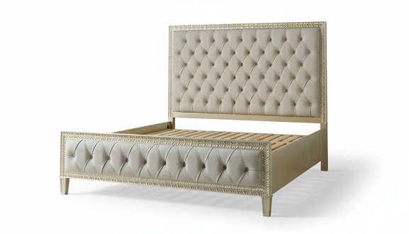 Betten Luxus Bett Hotel Royal Möbel Stoff Design Einrichtung Polsterbett Rahmen